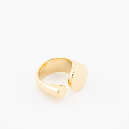 Double Signet Ring