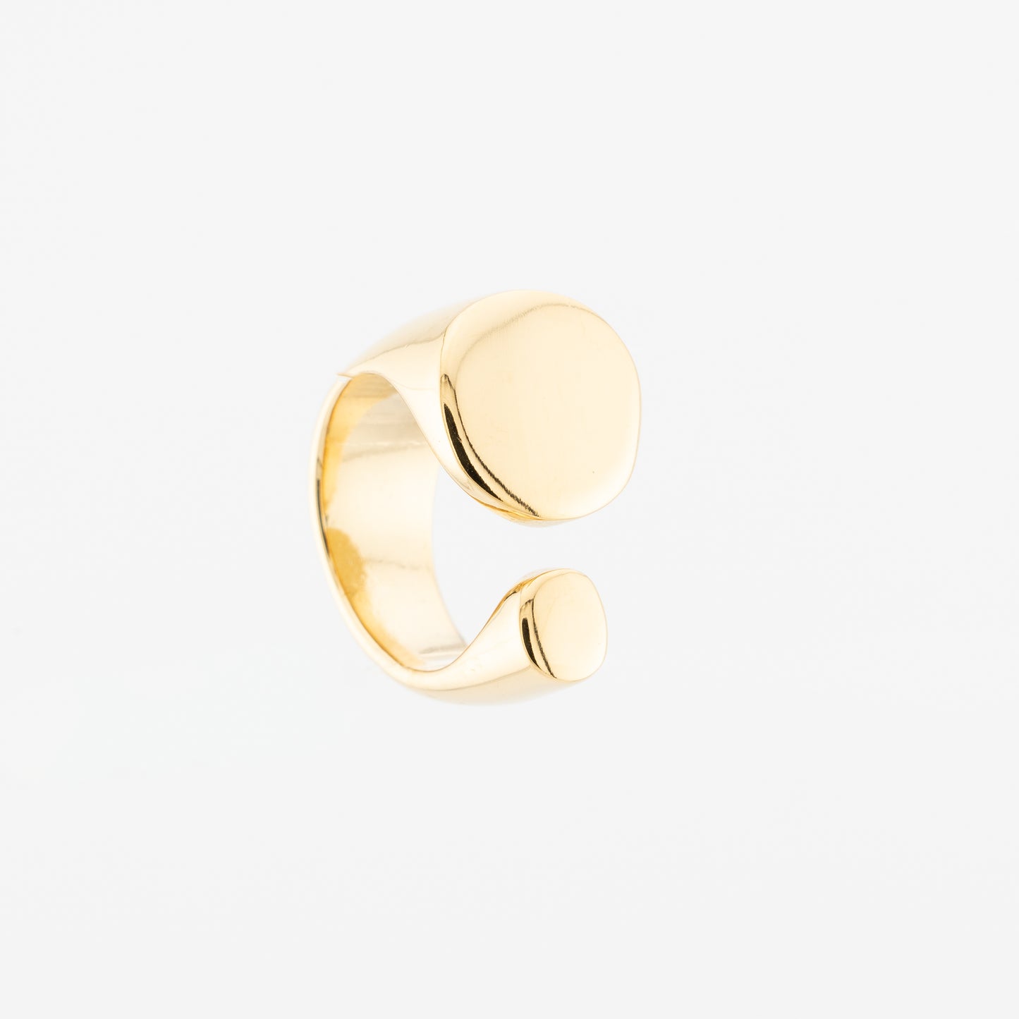 Double Signet Ring