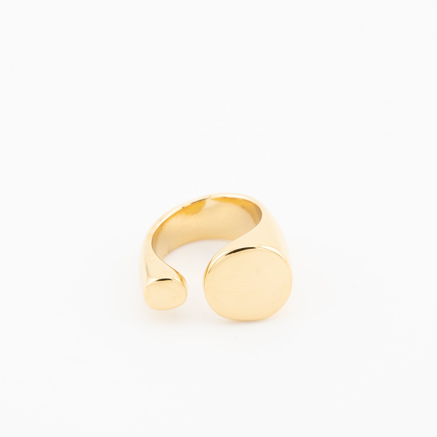 Double Signet Ring