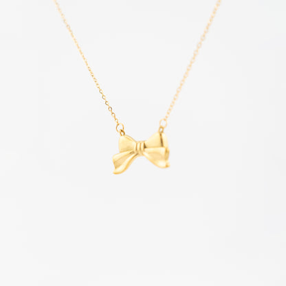 Bow Necklace