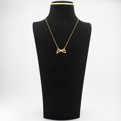 Bow Necklace