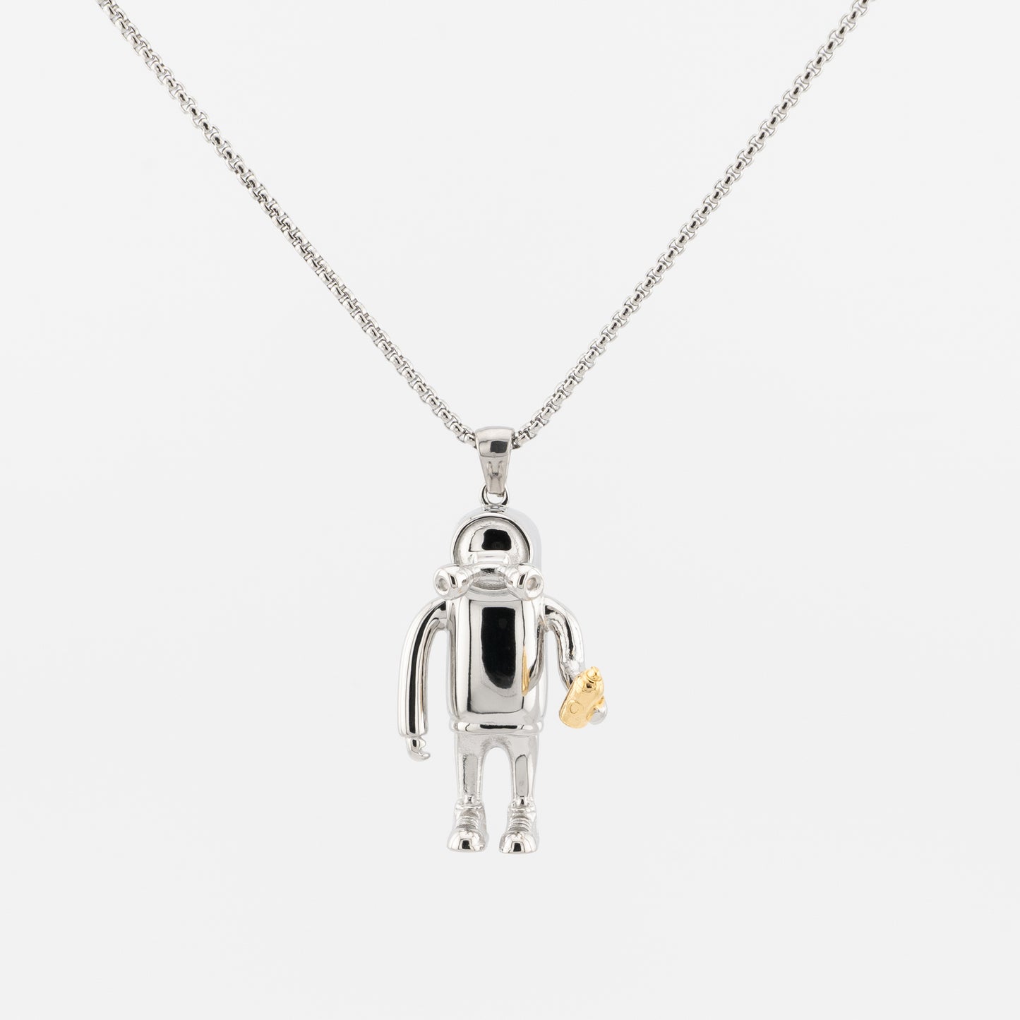 Mr. Roboto Pendant Necklace