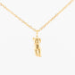 gold plated stainless steel venus pendant